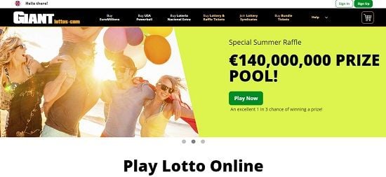 Major Online Lotteries 
